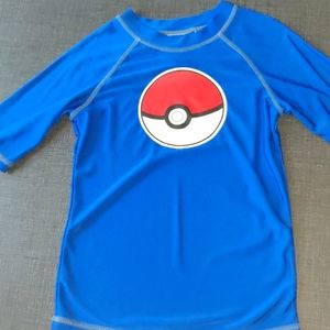 Pokemon Swimwear /Rush Guard for Boys